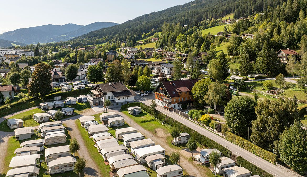 Camping in Salzburg, Campingplatz in Radstadt